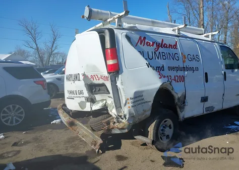 2006 Chevrolet Express Work Van z USA, uszkodzony, nr VIN 1GCGG25V561186387
